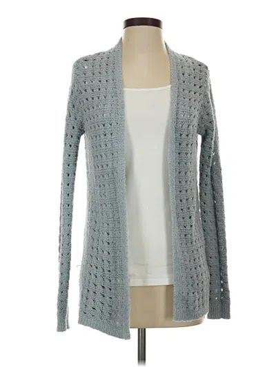 Pre-owned Margaret O'leary Cardigan Sweater In Blue