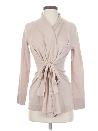 Pre-owned Margaret O'leary Cardigan Sweater In Brown