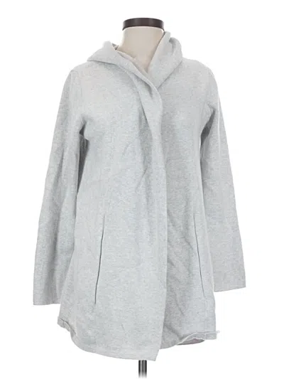 Pre-owned Margaret O'leary Cardigan Sweater In Gray