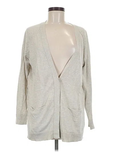 Pre-owned Margaret O'leary Cardigan Sweater In Gray