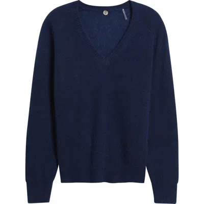 Margaret O'leary Cashmere & Silk Sweater In Blue
