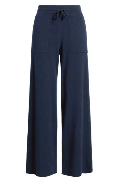 Margaret O'leary Cashmere Sweatpants In Blue