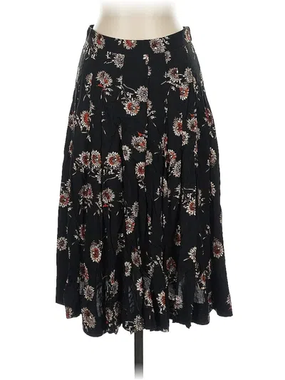 Pre-owned Margaret O'leary Casual Skirt In Black