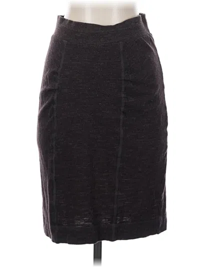 Pre-owned Margaret O'leary Casual Skirt In Gray