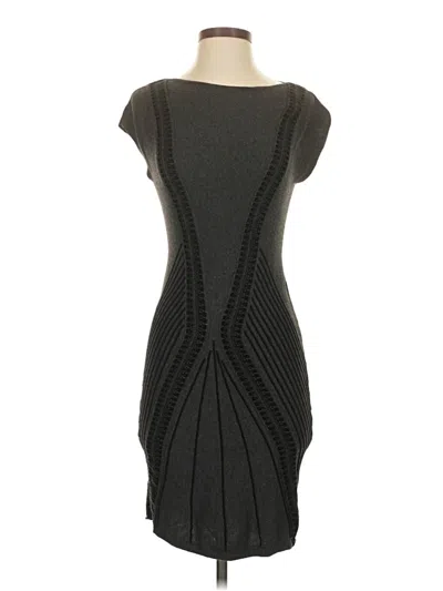 Pre-owned Margaret O'leary Cocktail Dress In Gray