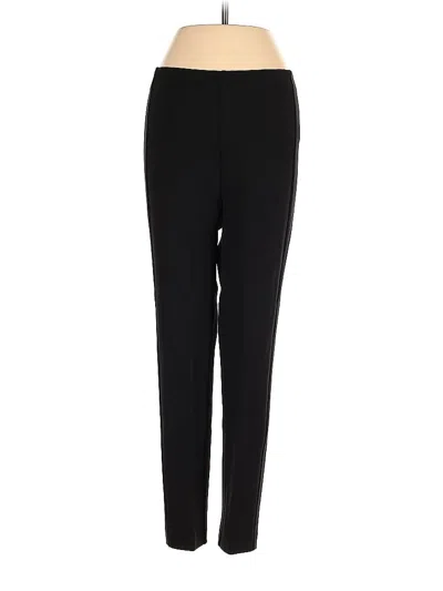 Pre-owned Margaret O'leary Dress Pants In Black