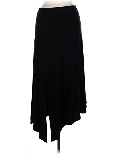 Pre-owned Margaret O'leary Formal Skirt In Black