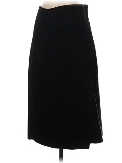Pre-owned Margaret O'leary Formal Skirt In Black