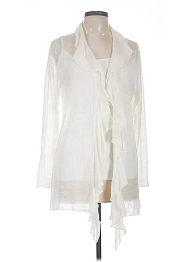 Pre-owned Margaret O'leary Kimono In Ivory