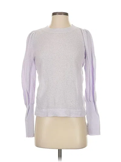 Pre-owned Margaret O'leary Long Sleeve T-shirt In Silver