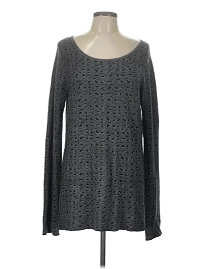 Pre-owned Margaret O'leary Long Sleeve T-shirt In Gray