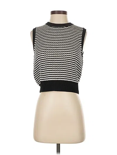 Pre-owned Margaret O'leary Pullover Sweater In Black