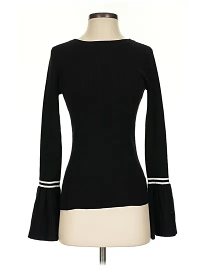 Pre-owned Margaret O'leary Pullover Sweater In Black