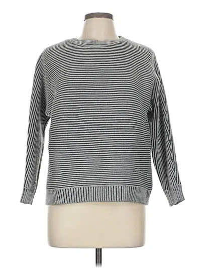 Pre-owned Margaret O'leary Pullover Sweater In Gray