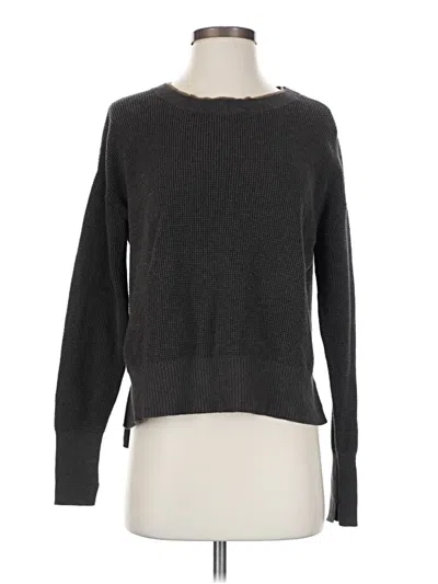 Pre-owned Margaret O'leary Pullover Sweater In Gray