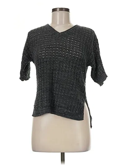 Pre-owned Margaret O'leary Pullover Sweater In Gray