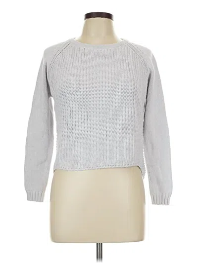 Pre-owned Margaret O'leary Pullover Sweater In Gray