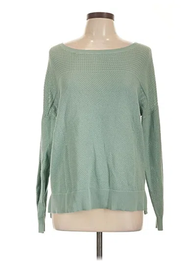 Pre-owned Margaret O'leary Pullover Sweater In Green