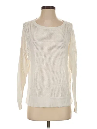 Pre-owned Margaret O'leary Pullover Sweater In Ivory