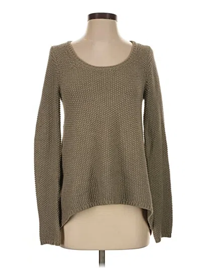 Pre-owned Margaret O'leary Pullover Sweater In Tan
