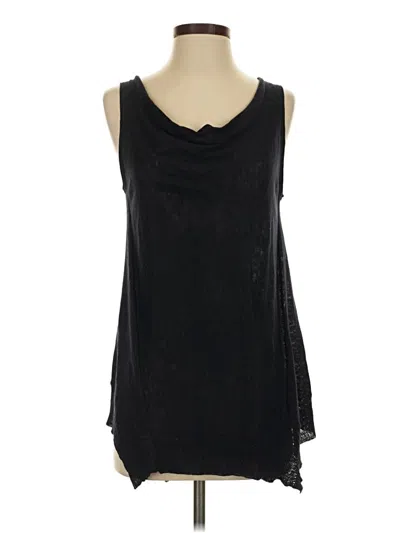 Pre-owned Margaret O'leary Sleeveless T-shirt In Black