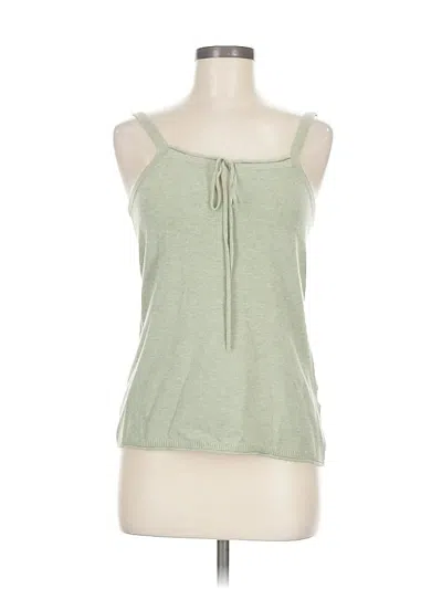 Pre-owned Margaret O'leary Sweater Vest In Green