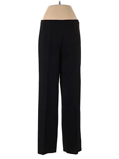 Pre-owned Margaret O'leary Wool Pants In Black
