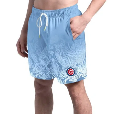 Margaritaville Blue Chicago Cubs Lagoon Fiesta Swim Shorts