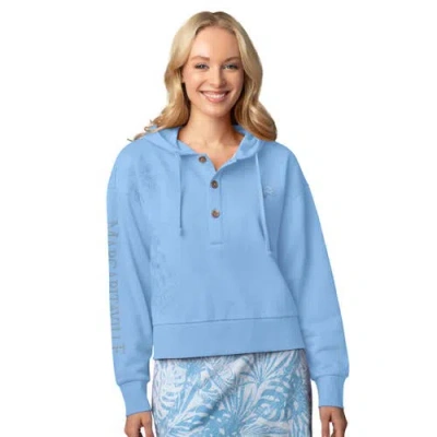 Margaritaville Blue Detroit Lions Island Dream Solid Pullover Hoodie
