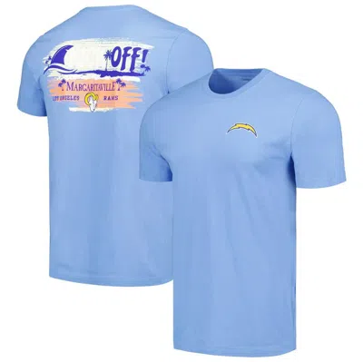 Margaritaville Blue Los Angeles Chargers T-shirt