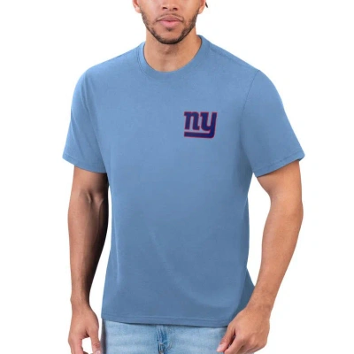 Margaritaville Blue New York Giants T-shirt In Poppy