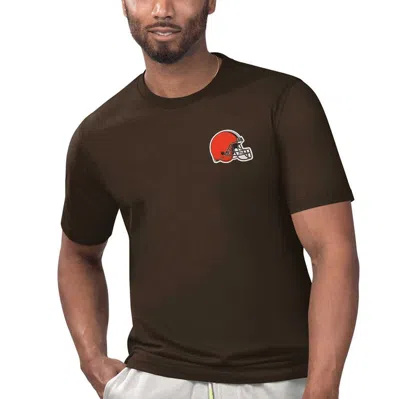 Margaritaville Brown Cleveland Browns Licensed To Chill T-shirt