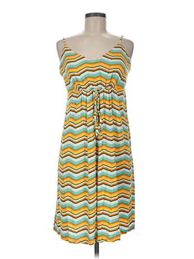 Pre-owned Margaritaville Casual Dress In Yellow