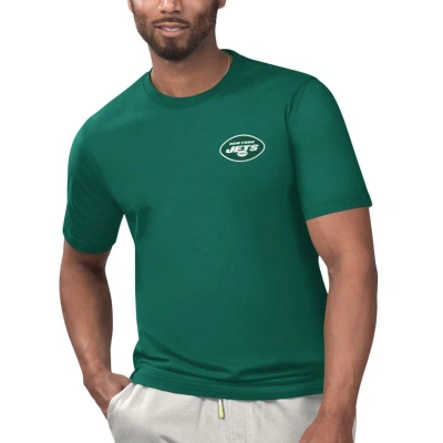 Margaritaville Green New York Jets Licensed To Chill T-shirt