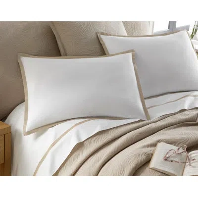 Margaritaville Jimmy B Pillowcases - Border Flange | 200tc Cotton Percale In Neutral