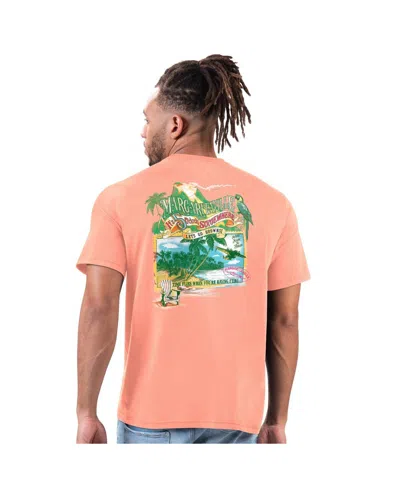 Margaritaville Men's Orange Cleveland Browns Time Flies T-shirt