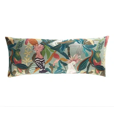 Margaritaville Paradise Tropic Printed Poly Linen Pillow Made-to-order In Multi