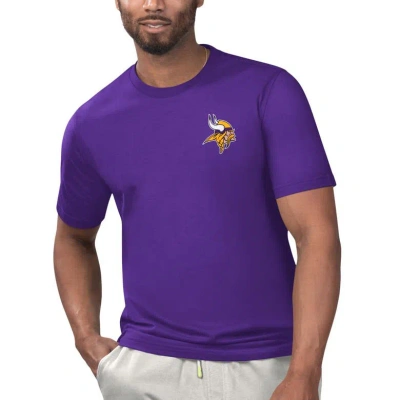 Margaritaville Purple Minnesota Vikings Licensed To Chill T-shirt