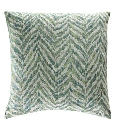 Margaritaville Volcano Blue Green Woven Cotton Pillow Made-to-order