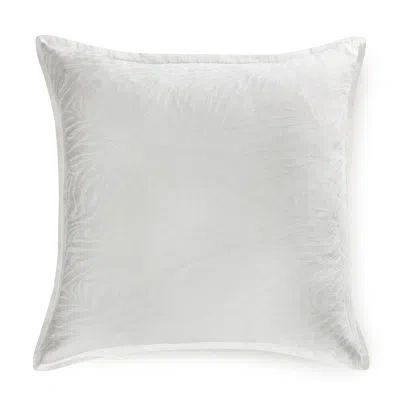 Margaritaville Waves Duvet Set – White Cotton And Linen | 1 Duvet Cover + Euro Shams | Inserts Not Included