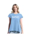Margaritaville Women's Light Blue Detroit Lions Gametime Is Paradise T-shirt In Blue