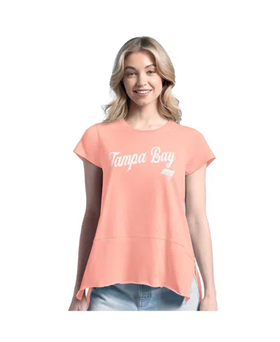 MARGARITAVILLE WOMEN'S PINK TAMPA BAY BUCCANEERS GAMETIME IS PARADISE T-SHIRT