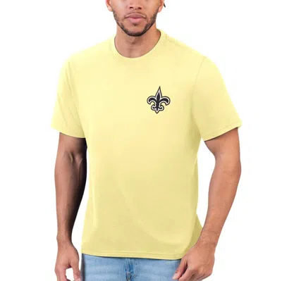Margaritaville Yellow New Orleans Saints T-shirt
