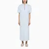 Margaux Lonnberg Margaux Lönnberg Light Blue Cotton Long Vic Dress In Blue