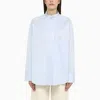 MARGAUX LONNBERG LIGHT BLUE COTTON SHIRT FOR WOMEN