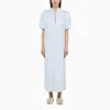 Margaux Lonnberg Margaux Lönnberg Light Blue Cotton Long Vic Dress In Blue