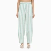 MARGAUX LONNBERG BEATTY STRIPED COTTON TROUSERS