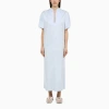 Margaux Lonnberg Margaux Lönnberg Light Blue Cotton Long Vic Dress In Blue