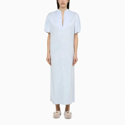 Margaux Lonnberg Light Blue Cotton Summer Dress For Women