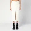 Margaux Lonnberg White Jagger Midi Skirt In White